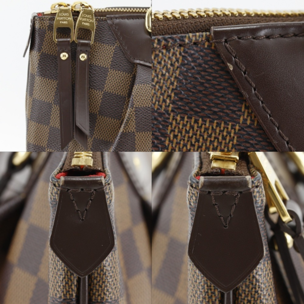 LOUIS VUITTON Brown Damier Canvas Tote Bag - Picture 12 of 16